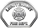 Firefighter Fire Helmet Front Face Lieutenant White Decal Reflective