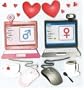 Jolees Boutique Themed Ornate Stickers, Internet Dating