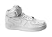 Nike Air Force One Mid (Youth-Boys/Girls) 314195-113 (6.5, White/White)