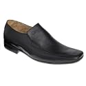 Base- Black 'Depict' tram line slip on shoes