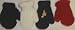 Set of Four Pairs of Magic Stress Mittens for Infants Ages 0-6 Months