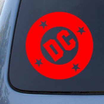  DC COMICS - Vinyl Car Decal Sticker #A1592 | Vinyl Color: Red
