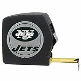 New York Jets 25-Inch Black Tape Measure