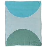 Blabla Hold Me Tight Blue Handknit Blanket