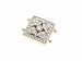 Platinum, Gold and Diamond Box Clasp by Lucie Campbell