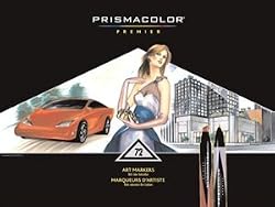 72 Color Double End Marker Set Prismacolor Premier 1-Box Set