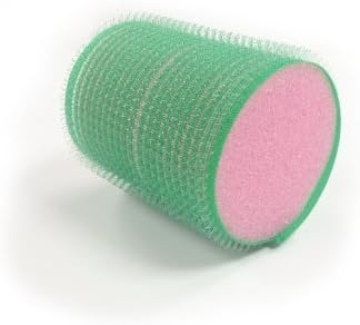 Velcro Sleep In Snooze Rollers Green 46mm (6 Pack)