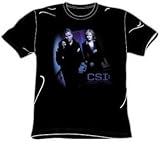 CSI Kisa Size Crime TV Drama AT THE SCENE Youth Black T-shirt Tee Shirt, Youth XL (18-20)