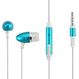 Universal Blue 3.5mm Stereo Headset with Microphone For Sony Ericsson Xperia X10 mini Pro / Xperia X10 mini / Xperia X10 .