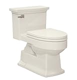 TOTO MS934214SF-11 Lloyd One Piece Toilet with Plastic SoftClose Seat SS214, Colonial White