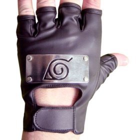 Naruto Leaf Village Metal Sign Glove