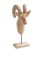 J-LINE Elemento Decorativo IbiceMarrón