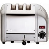 3 Slot Vario Toaster Metallic Silver 30081  from DUALIT