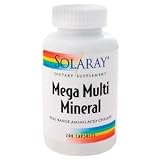 Solaray - Mega Multi Mineral, 200 capsules for Sale