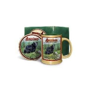 Black Bear Mug and Coaster Set by American Expedition