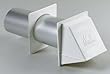 4" WHITE DRYER HOOD VENT