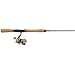 Quantum Teton Trout Spinning Combo Teton Reel with 4'6-Inch Ultra Light 1 Piece Rod