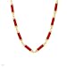Necklace With Genuine Jades Made of 14K/925 Gold plated Silver. Total item weight 13.9g Length 17.5in