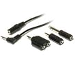 New-HP-20 Coiled Hdphone Ext. Cord Case Pack 3 - 500753