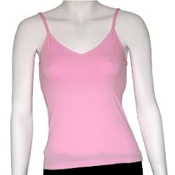 Personalized Embroidered American Apparel 8320 Women's Yoga Bra - Camisole Tank Top Shirt - many colors