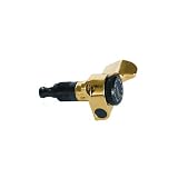 Planet Waves Gold Auto Trim 6 in line LH Tuning Machine