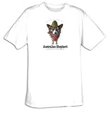 I`m a Proud Owner of a Australian Shepherd - Roundem` Up Little Doggie Dog T-shirt Tee Shirt
