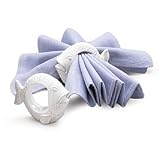 Set Of 4 Fish Shape Napkin Rings For Nautical And Beach Decor