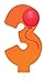 Creative Converting 104203 Numerical Balloon Candle 3
