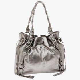 Authentic Elliott Lucca El Signature Large Drawstring - Graphite (Pewter Gray Metallic) - New