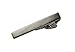 Silver Toned Fashion Tie Clip