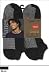 4-Pack Hanes Classics Men's Comfort Stretch No Show Black 61/4B, Black, 6-12