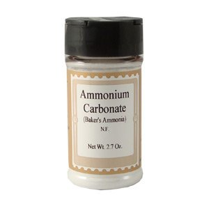 Baking Ammonia (Ammonium Carbonate), Bulk, 2 oz
