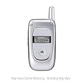 Motorola V190 Unlocked GSM Cell Phone - Quad-Band, WAP 2.0, Mini USB (Carrier Branded)