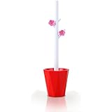 Estaly Cute Flower Toilet Brush Bowl Scrubber Cleaner