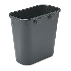 Safco(R) Recycling Receptacle, Black
