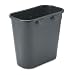 Safco(R) Recycling Receptacle, Black