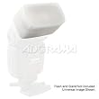 SBM Supreme Light Diffuser for the Nikon SB-80DX, SB50DX, SB800 & Sony HVL-F100 and HVL-FH1100 Flashes