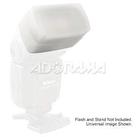 SBM Supreme Light Diffuser for the Nikon SB-80DX, SB50DX, SB800 & Sony HVL-F100 and HVL-FH1100 Flashes