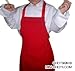 CHEFSKIN Adult Apron Tomato Red Ultra Light Weight