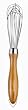 Cuisipro Bamboo Handle 10" Egg Whisk, Caramel