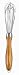 Cuisipro Bamboo Handle 10 Egg Whisk, Caramel