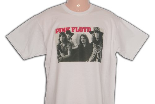 Pink Floyd Tee Shirt in white, Music Bands Tee shirt for Mens & Boys in Cotton, Size Small- TSHM02407