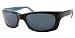 Reptile Polarized Sunglasses- Kalahari - Black Blue/ Ice