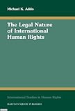 The legal nature of international human rights