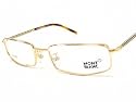 Mont Blanc MB153 MB-153 Gold Plated E69 Optical Frame Eyeglasses 56x18