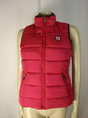 Ladies Red Puffa Gilet Body Warmer Size Small: Amazon.co.uk: Clothing