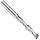 Niagara Cutter C230 Carbide Square Nose End Mills, Inch, Uncoated (Bright) Finish, Roughing and Finishing Cut, 30 Degree Helix, For Use With All Materials