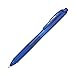 Pentel BL107C EnerGel-X Retractable Roller Gel Pen, .7mm, Blue Barrel/Ink, Dozen