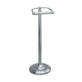 read full review Gatco 1436C Designer II Pedestal Paper Holder, Chrome