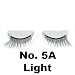 Model 21 False Eyelashes No. 05A - Light, 10 Pairs